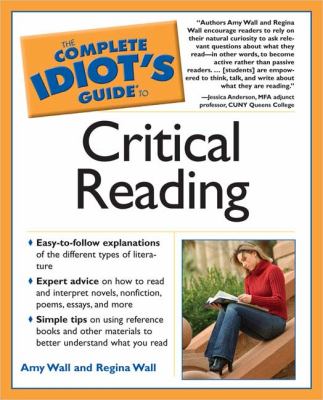 The complete idiot's guide to critical reading cover image