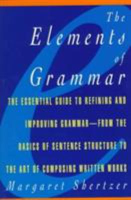 The elements of grammar cover image