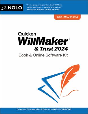 Quicken WillMaker & trust cover image