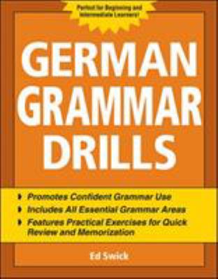 German grammar drills cover image