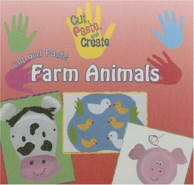 Cut and paste farm animals cover image