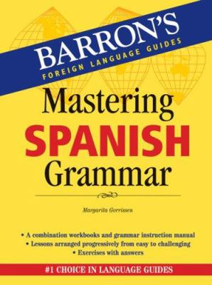 Mastering Spanish grammar cover image