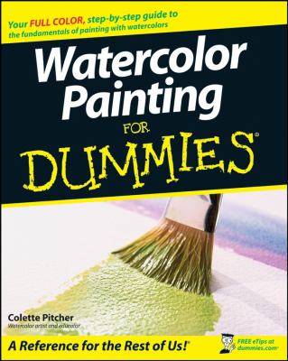 Watercolor painting for dummies cover image