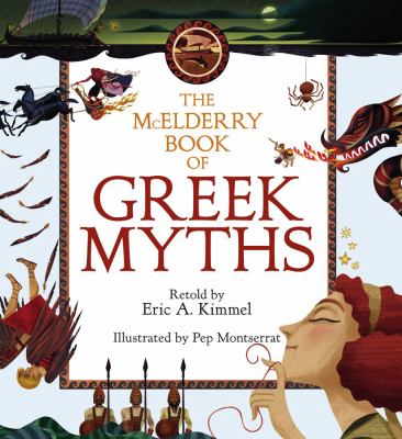 The McElderry book of Greek myths cover image