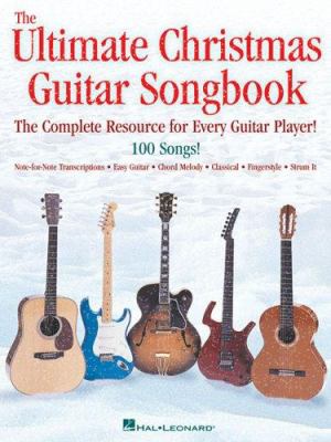 The ultimate Christmas guitar songbook cover image