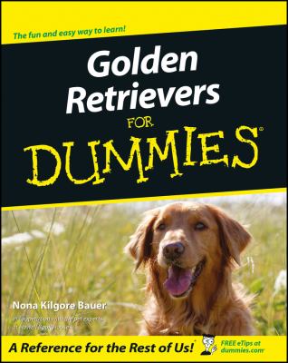 Golden retrievers for dummies cover image
