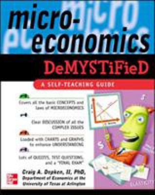Microeconomics demystified : a self-teaching guide cover image
