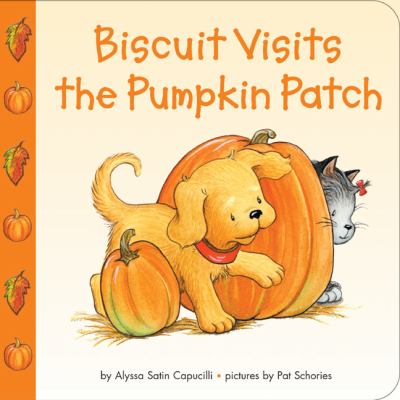 Biscuit visits the pumpkin patch cover image