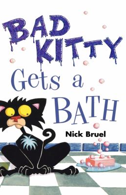Bad kitty gets a bath cover image