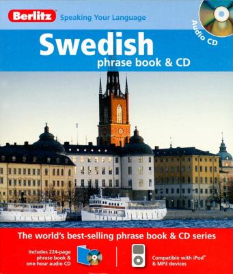 Swedish phrase book & CD cover image