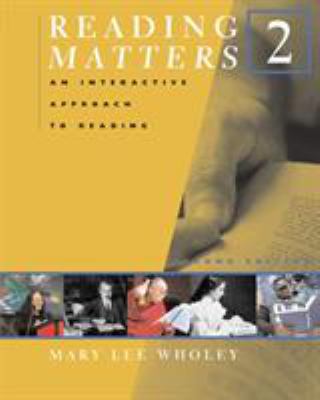 Reading matters 2 : an interactive approach to reading cover image