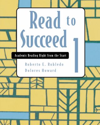 Read to succeed 1  : academic reading right from the start cover image