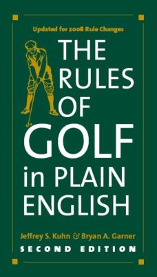 The rules of golf in plain English cover image
