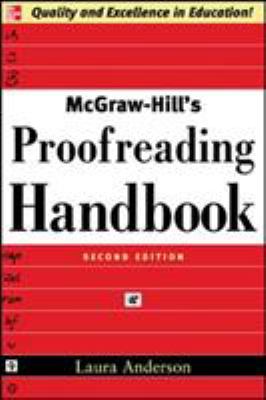 McGraw-Hill's proofreading handbook cover image