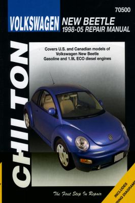 Chilton's Volkswagen New Beetle 1998-05 repair manual cover image