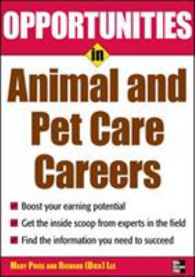 Opportunities in animal and pet care careers cover image
