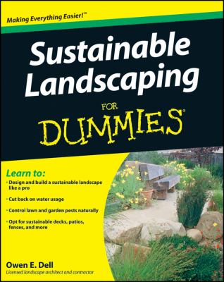 Sustainable landscaping for dummies cover image