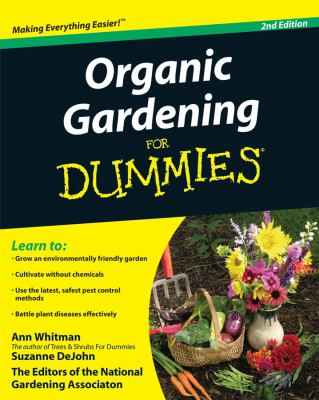 Organic gardening for dummies. cover image