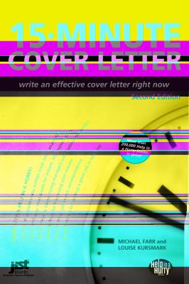 15-minute cover letter : write an effective cover letter right now cover image
