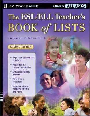 The ESL/ELL teacher's book of lists cover image