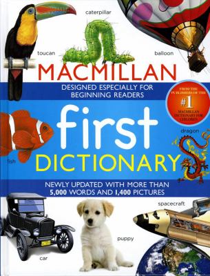 Macmillan first dictionary cover image