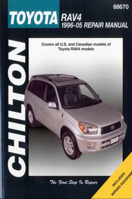 Chilton's Toyota Rav4, 1996-05 repair manual : covers U.S. and Canadian models of Toyota Rav4 models cover image
