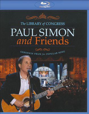 Paul Simon and friends Gershwin Prize for popular song cover image