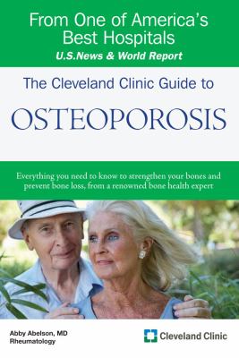 The Cleveland Clinic guide to osteoporosis cover image