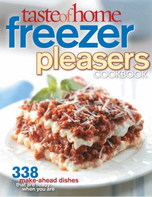 Freezer pleasers cookbook cover image