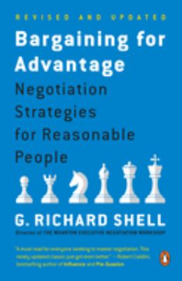 Bargaining for advantage : negotiation strategies for reasonable people cover image
