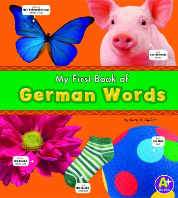 My first book of German words cover image
