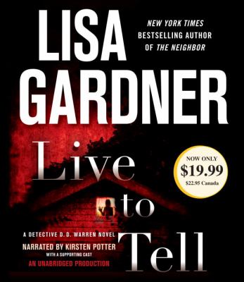 Live to tell a Detective D. D. Warren novel cover image