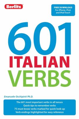 601 Italian verbs cover image
