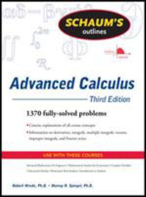 Advanced calculus cover image