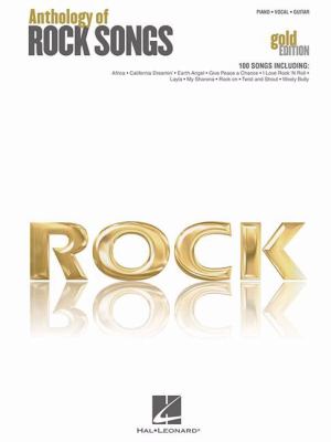 Rock anthology of rock songs : piano, vocal, guitar cover image