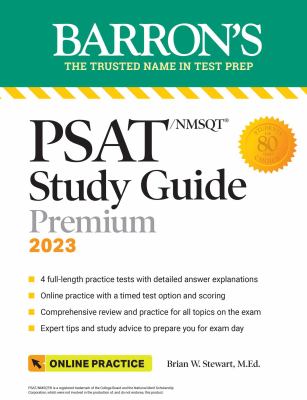 Barron's PSAT/NMSQT study guide cover image