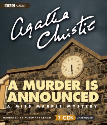 A murder is announced cover image