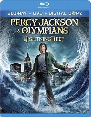 Percy Jackson & the Olympians [Blu-ray + DVD combo] the lightning thief cover image