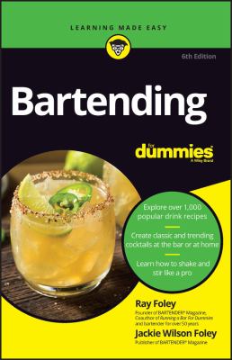 Bartending for dummies cover image