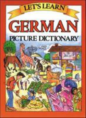 German picture dictionary cover image