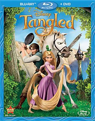 Tangled [Blu-ray + DVD combo] cover image
