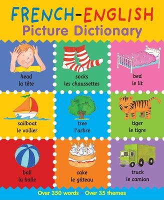 French-English picture dictionary cover image