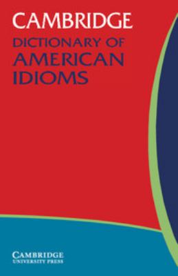Cambridge dictionary of American idioms cover image