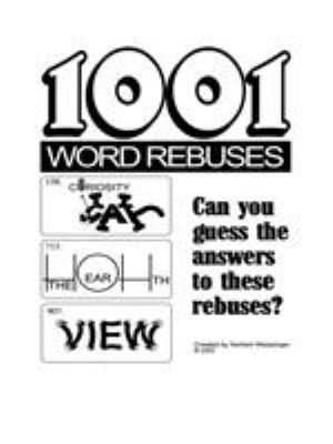 1001 Word Rebuses cover image