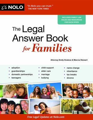 The legal answer book for families cover image