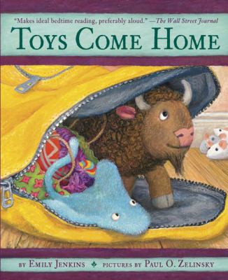 Toys come home : being the early experiences of an intelligent stingray, a brave buffalo, and a brand-new someone called Plastic cover image