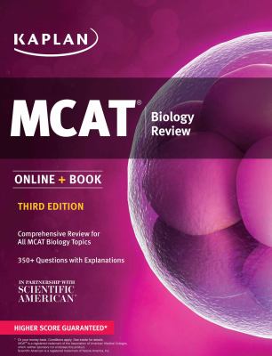 MCAT biology review cover image