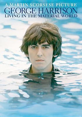 George Harrison living in the material world cover image