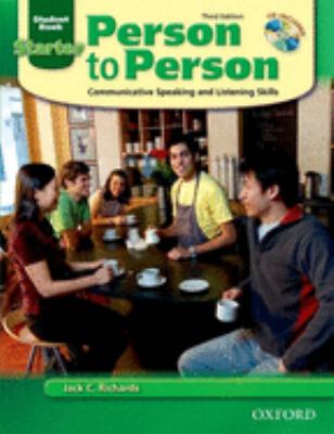 Person to person : communicative speaking and listening skills : starter student book cover image
