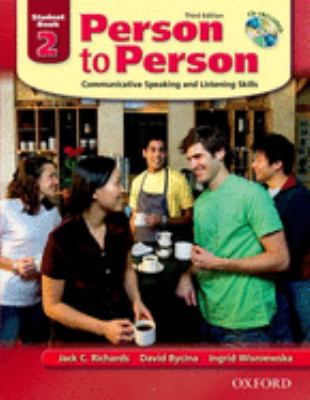Person to person : communicative speaking and listening skills. Student book 2 cover image